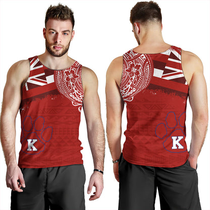 Hawaii Tank Top Kea'au High School With Crest Style