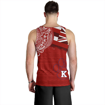 Hawaii Tank Top Kea'au High School With Crest Style