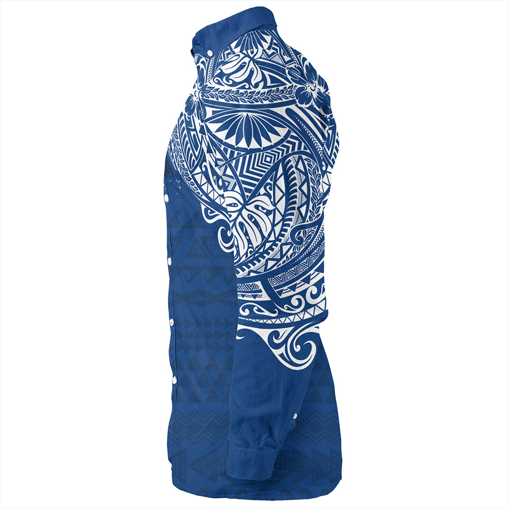 Hawaii Long Sleeve Shirt Kealakehe High School With Crest Style