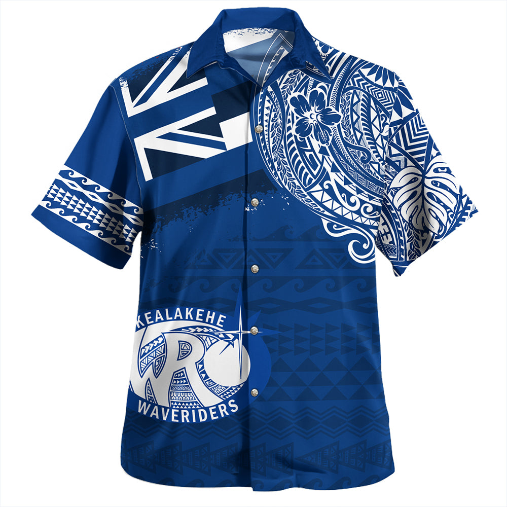 Hawaii Hawaiian Shirt Kealakehe High School With Crest Style