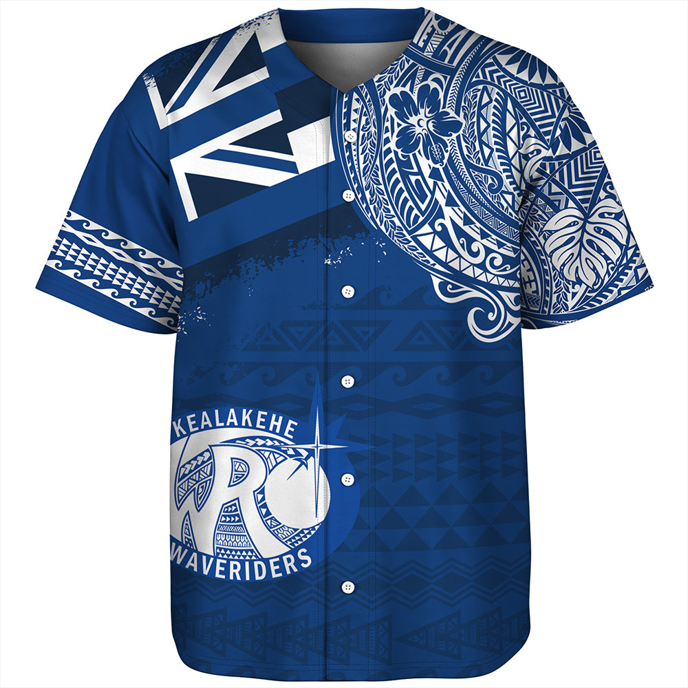 Hawaii Baseball Shirt Kealakehe High School With Crest Style