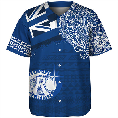 Hawaii Baseball Shirt Kealakehe High School With Crest Style