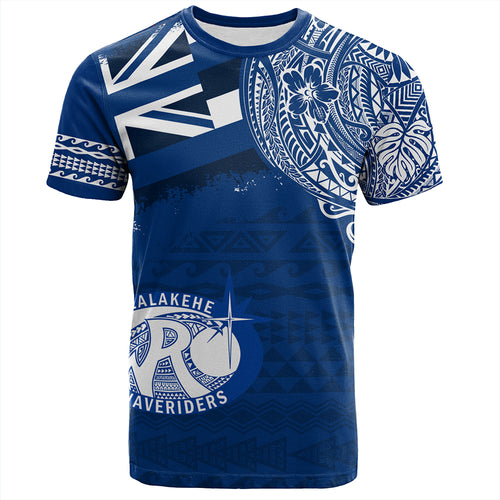 Hawaii T-Shirt Kealakehe High School With Crest Style