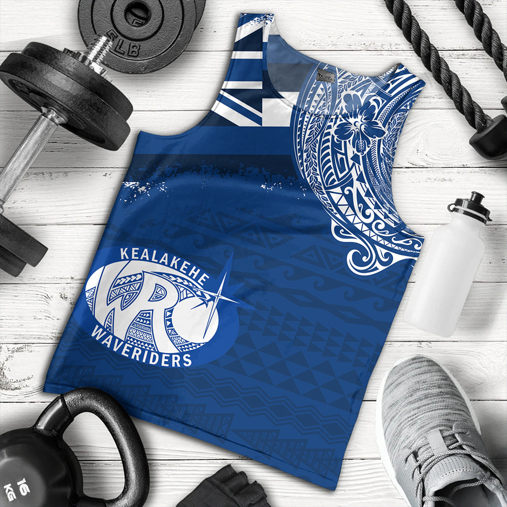 Hawaii Tank Top Kealakehe High School With Crest Style