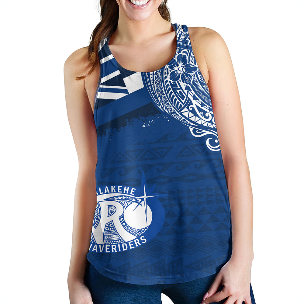 Hawaii Women Tank Kealakehe High School With Crest Style