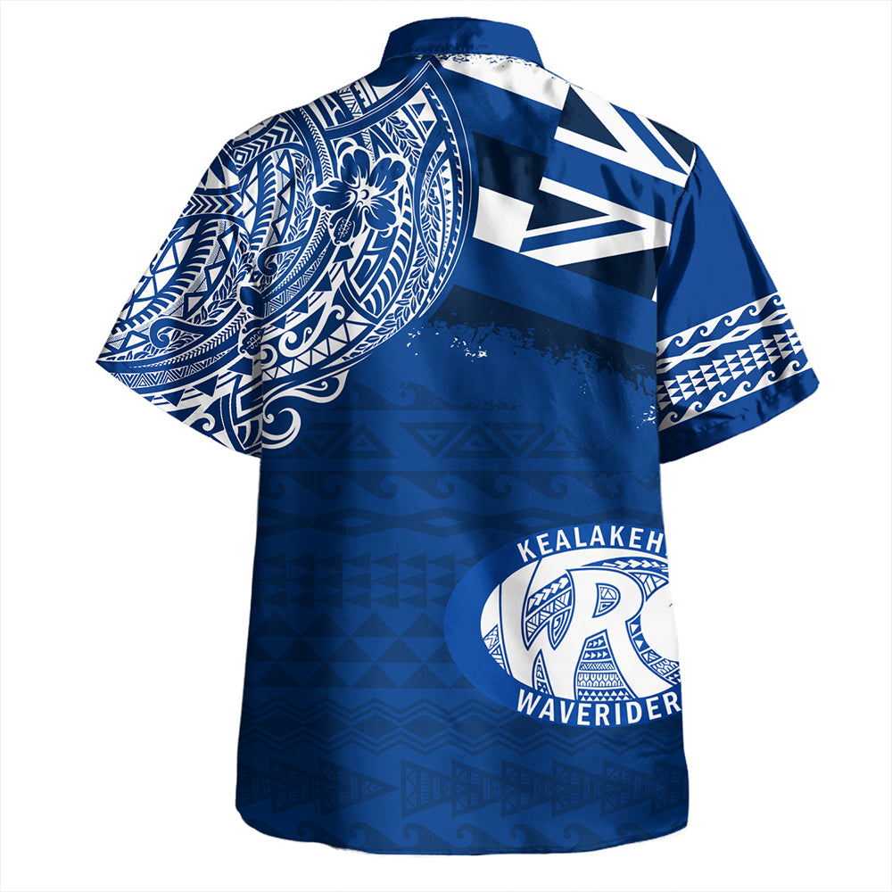 Hawaii Hawaiian Shirt Kealakehe High School With Crest Style