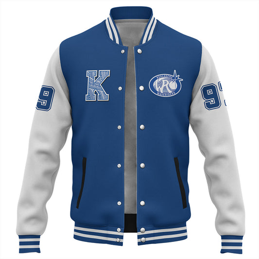 Hawaii Baseball Jacket Kealakehe High School Polynesian Letters Style