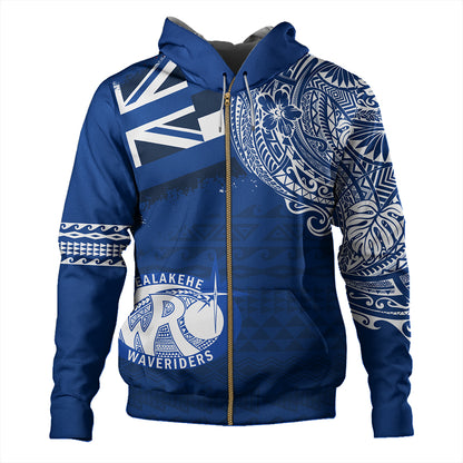 Hawaii Hoodie Kealakehe High School With Crest Style