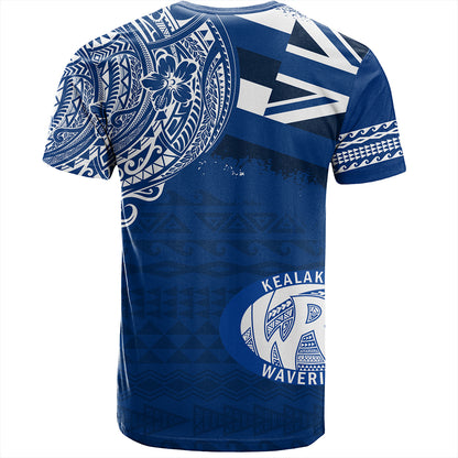 Hawaii T-Shirt Kealakehe High School With Crest Style