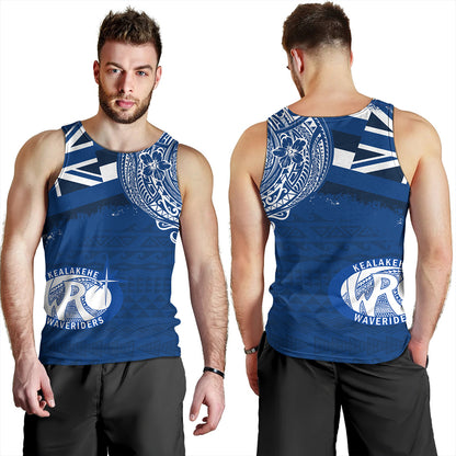 Hawaii Tank Top Kealakehe High School With Crest Style