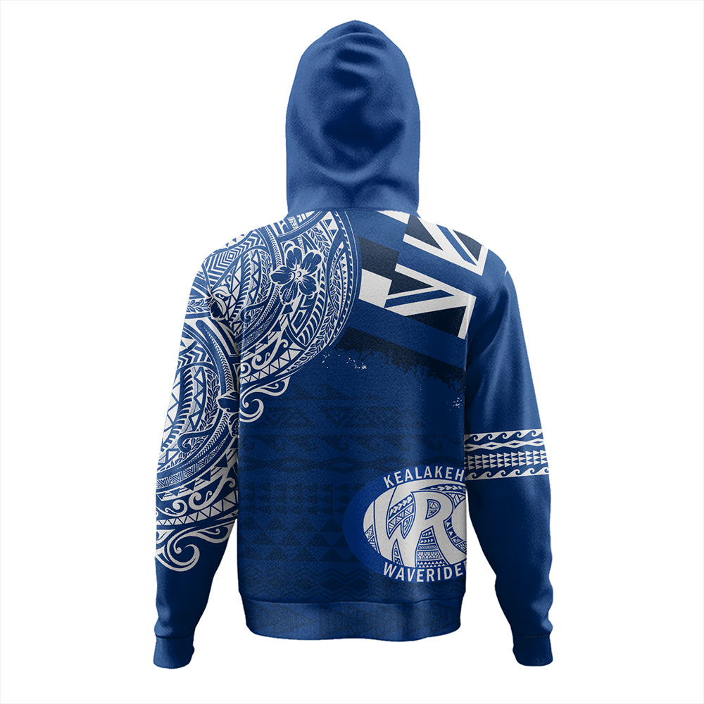Hawaii Hoodie Kealakehe High School With Crest Style