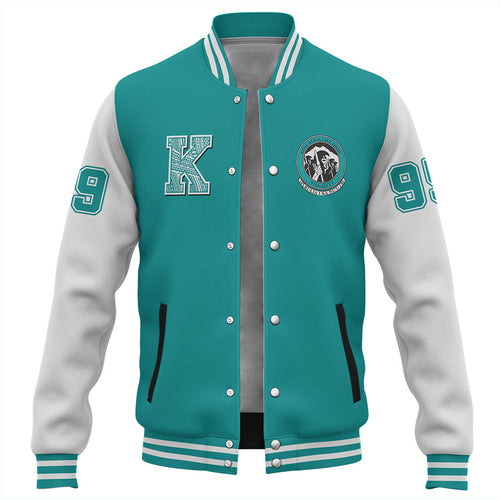 Hawaii Baseball Jacket King Kekaulike High School Polynesian Letters Style
