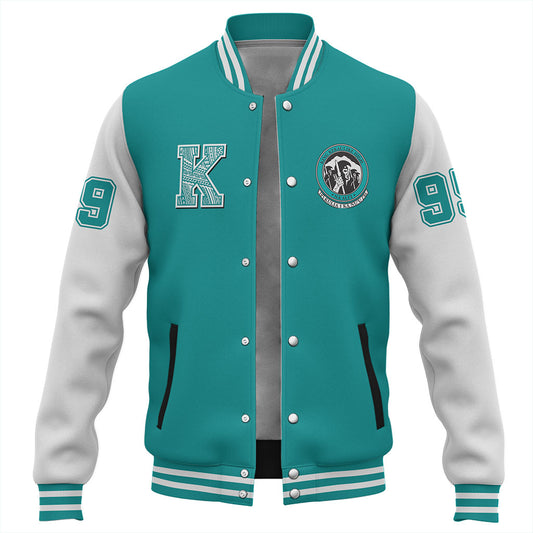 Hawaii Baseball Jacket King Kekaulike High School Polynesian Letters Style