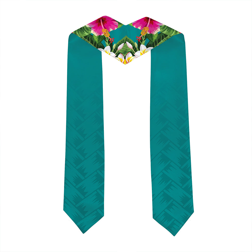 Hawaii Graduation Stole Custom King Kekaulike Class 2026 Tropical Hibiscus Island Style