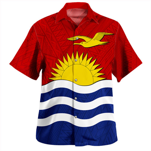 Guam Hawaiian Shirt Polynesia Tribal Tattoo Grey