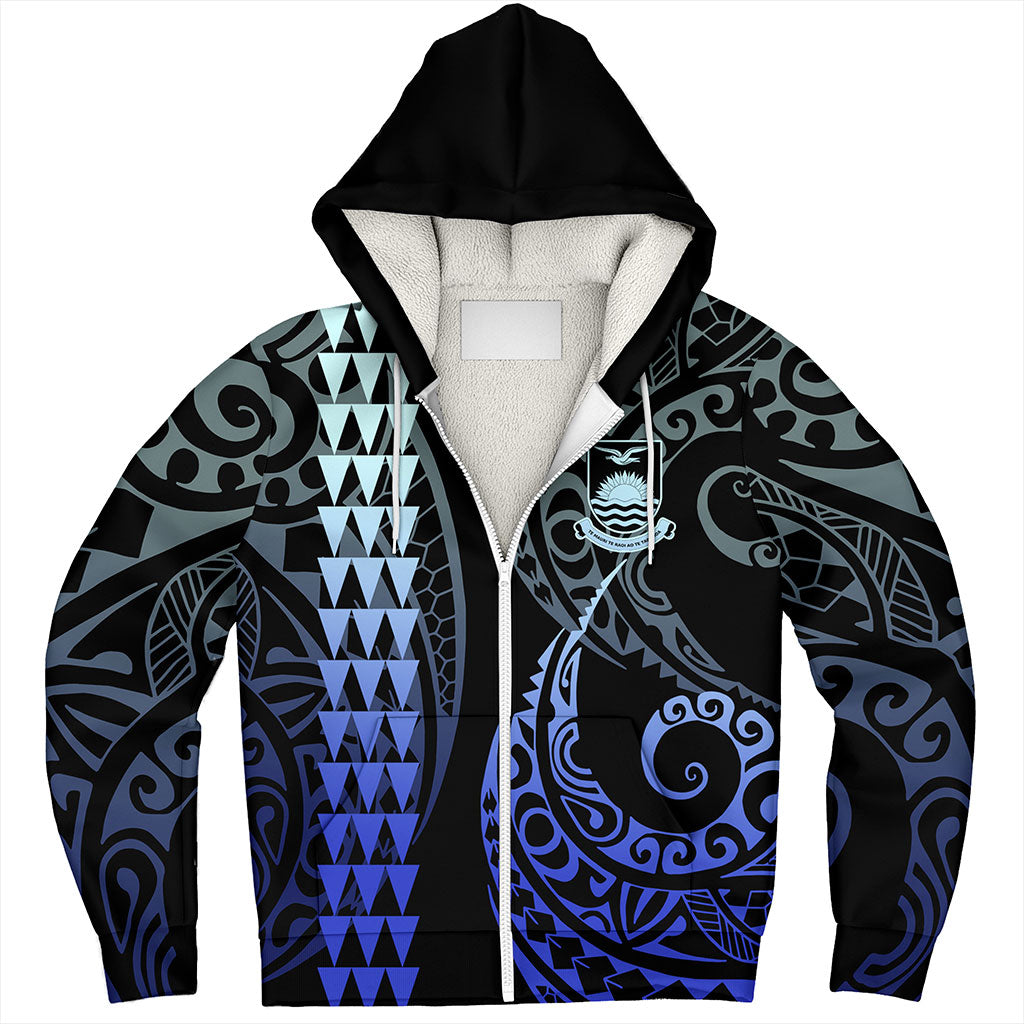 Kiribati Sherpa Hoodie Kakau Style