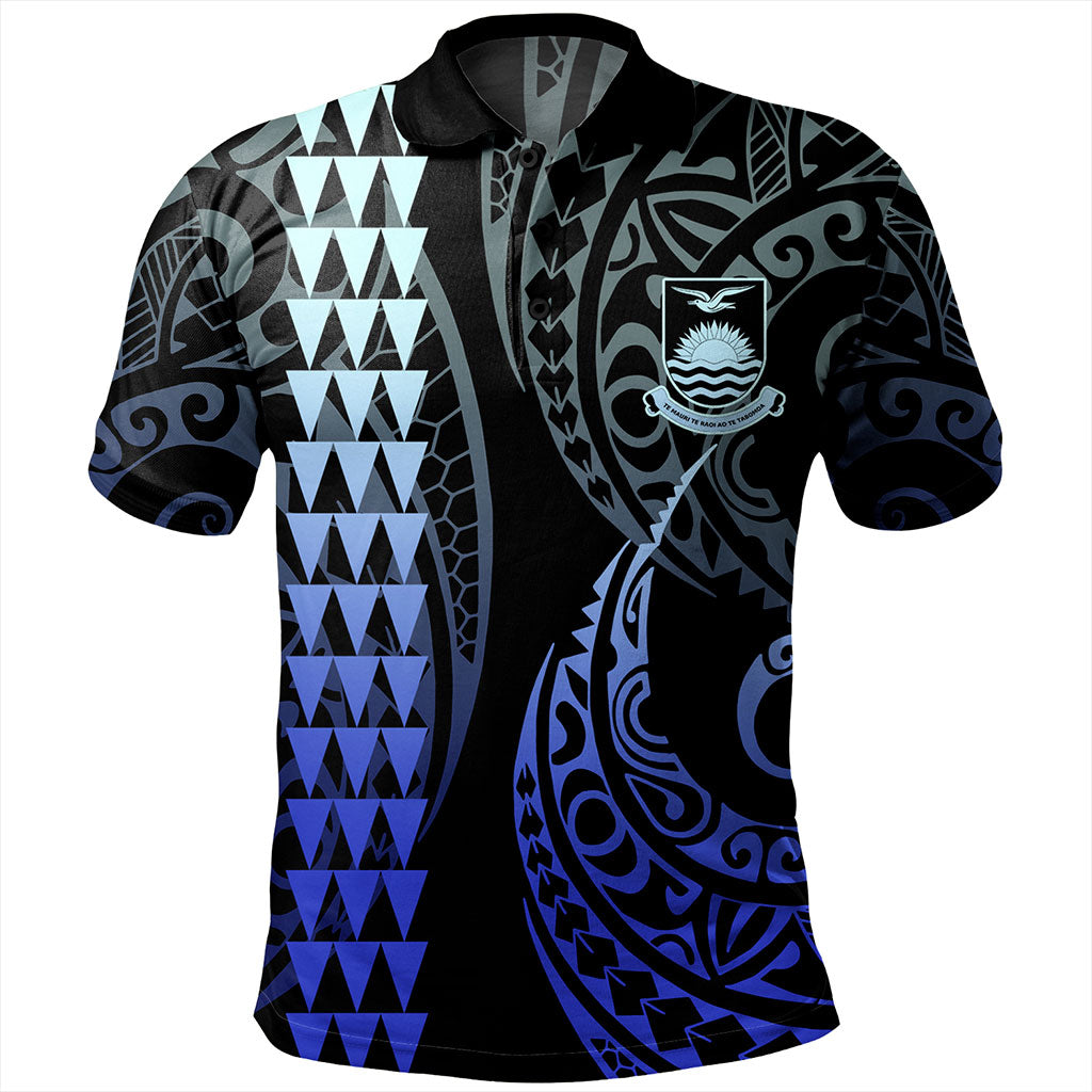Kiribati Polo Shirt Kakau Style