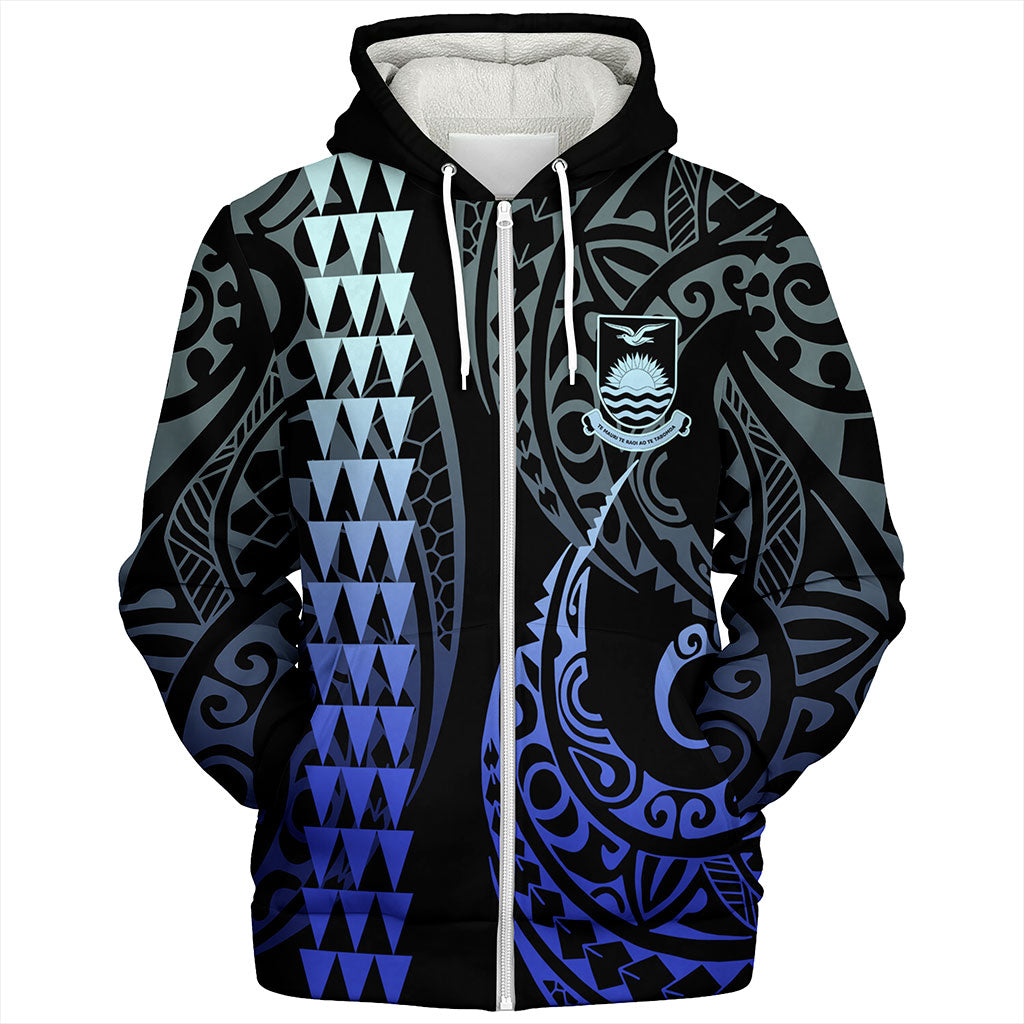 Kiribati Sherpa Hoodie Kakau Style