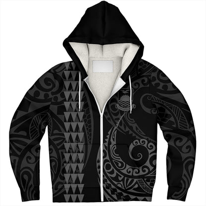 Kiribati Sherpa Hoodie Kakau Style