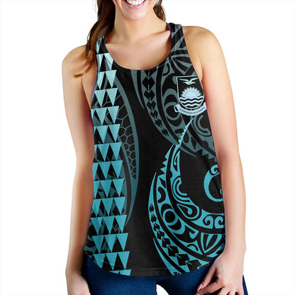 Kiribati Women Tank Kakau Style Ver.1
