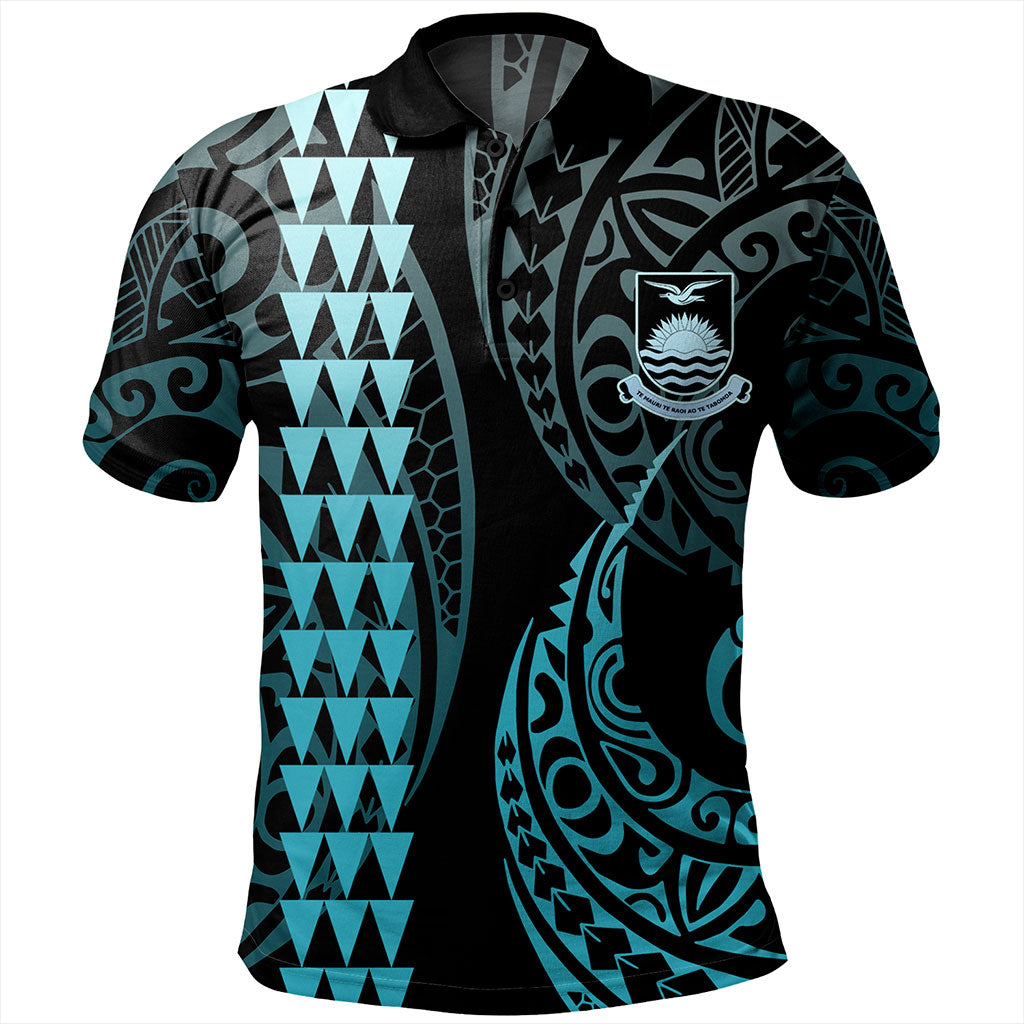 Kiribati Polo Shirt Kakau Style Ver.1