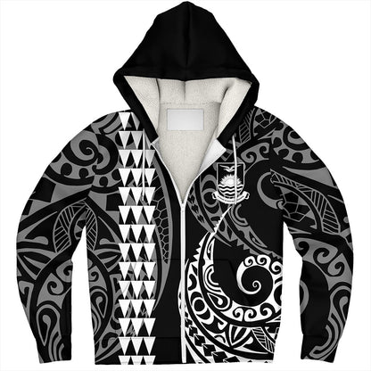 Kiribati Sherpa Hoodie Kakau Style Ver.1