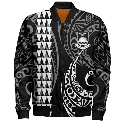 Kiribati Bomber Jacket Kakau Style Ver.1