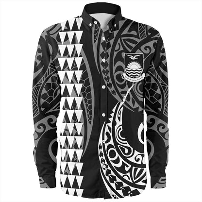 Kiribati Long Sleeve Shirt Kakau Style Ver.1
