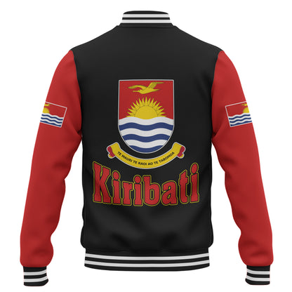 Kiribati Baseball Jacket Letters Style