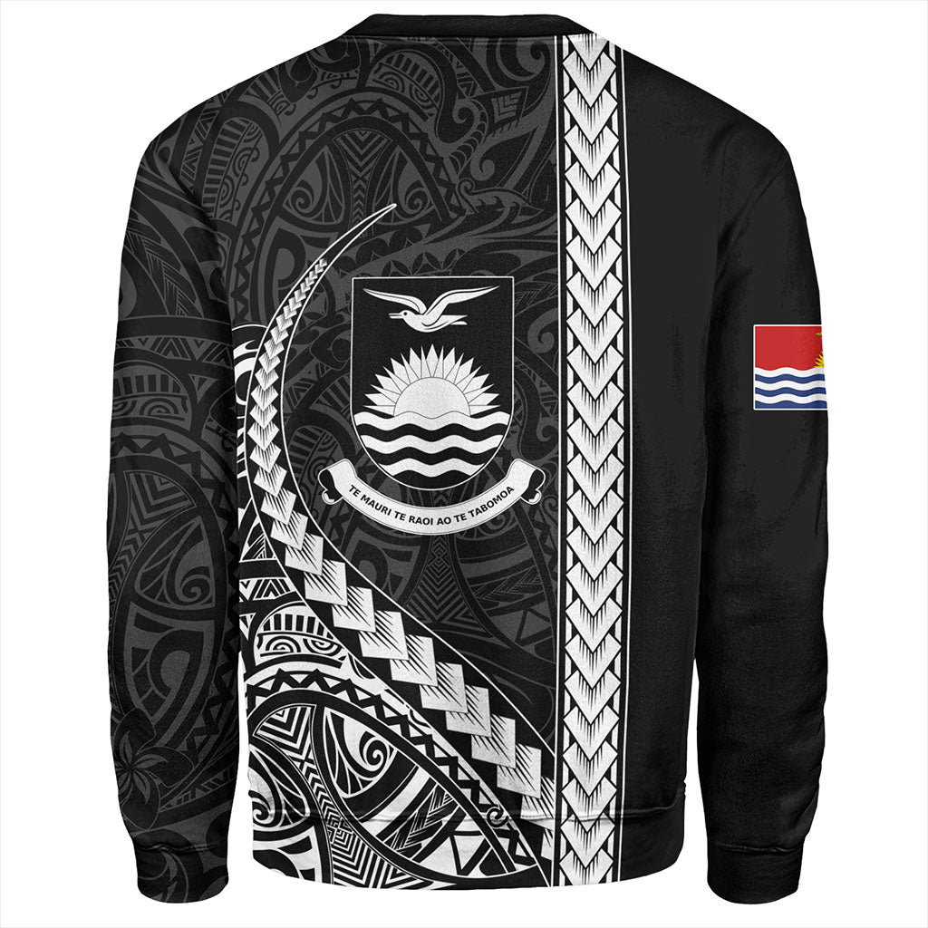 Kiribati Sweatshirt Tribal Micronesian Coat Of Arms
