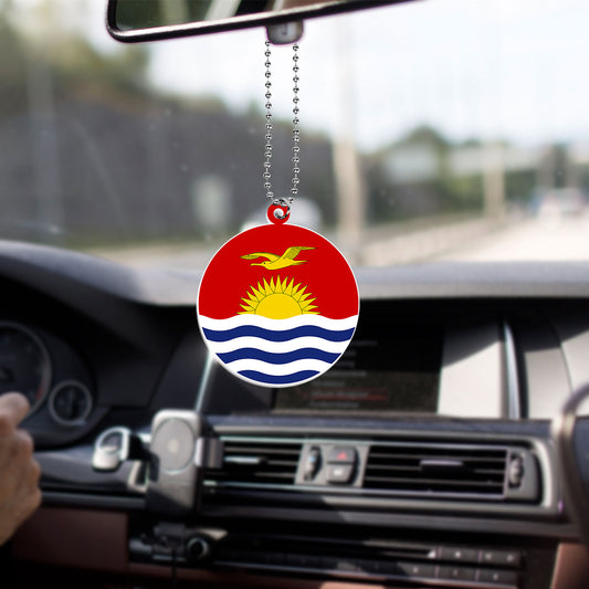 Kiribati Car Hanging Ornament Coat Of Arms