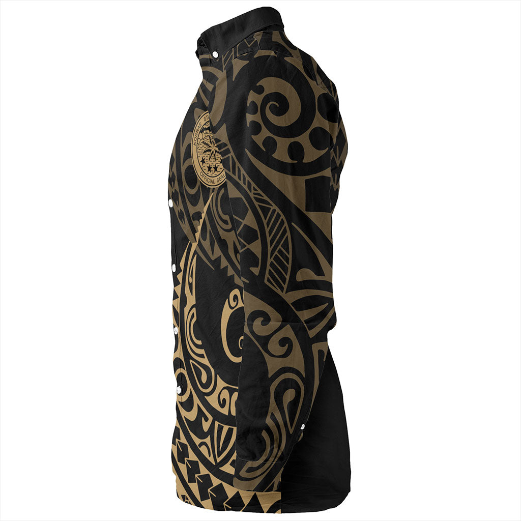 Kosrae Long Sleeve Shirt Kakau Style Ver.1