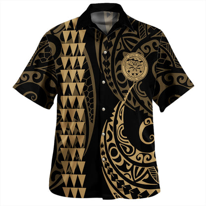 Kosrae Hawaiian Shirt Kakau Style Ver.1