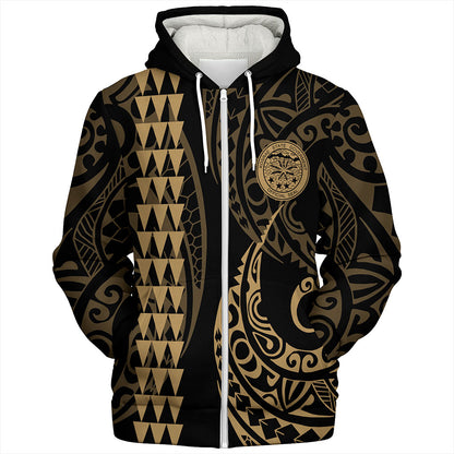Kosrae Sherpa Hoodie Kakau Style Ver.1