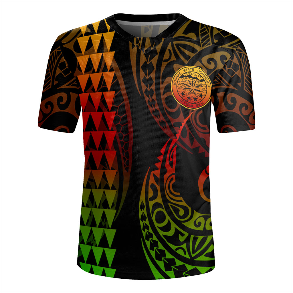 Kosrae Rugby Jersey Kakau Style