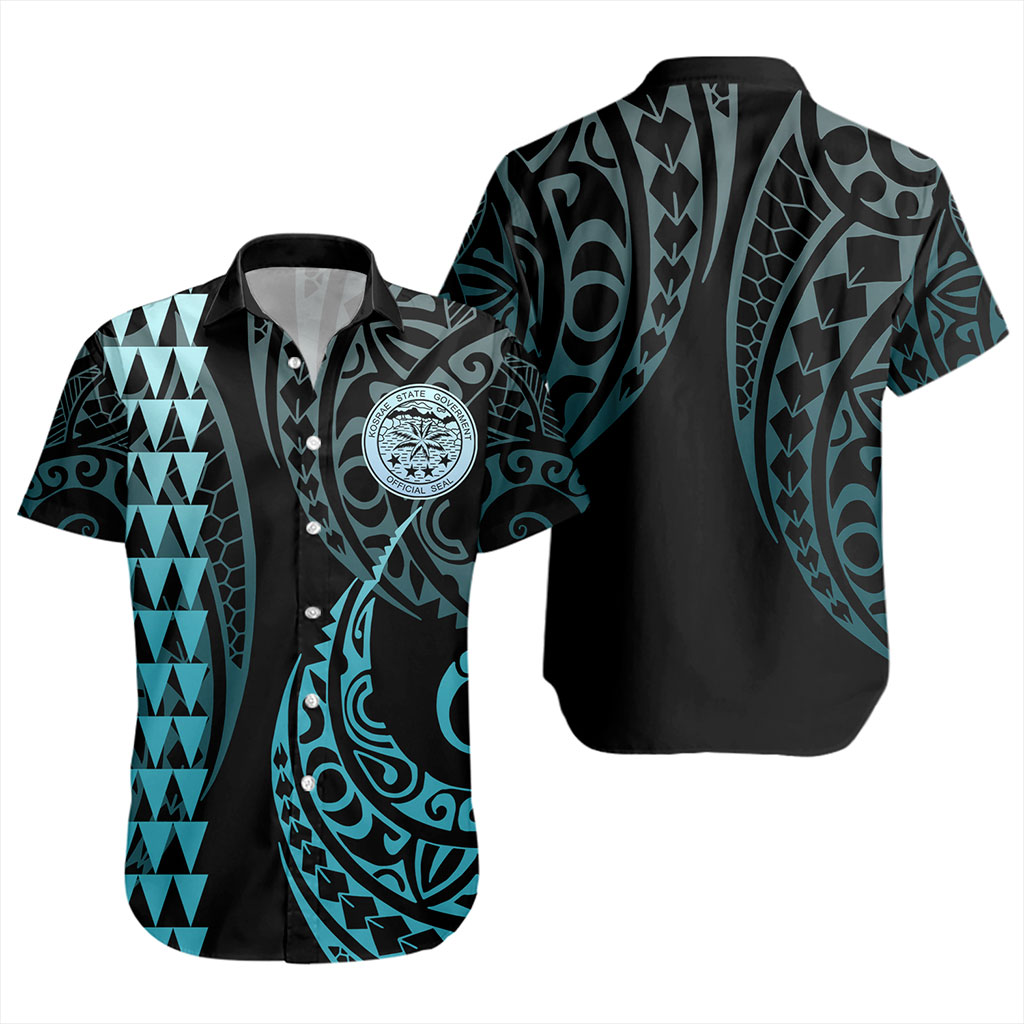 Kosrae Short Sleeve Shirt Kakau Style Ver.1