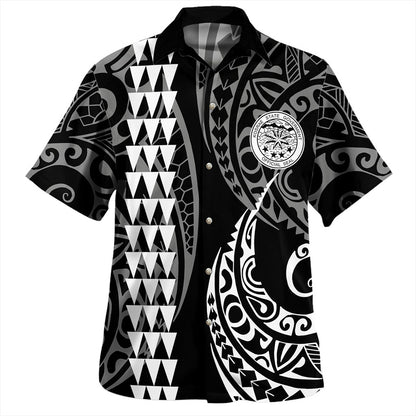 Kosrae Hawaiian Shirt Kakau Style Ver.1