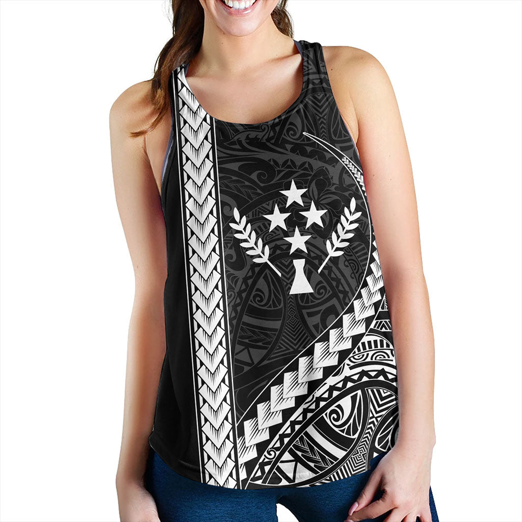 Kosrae Women Tank Tribal Micronesian Coat Of Arms
