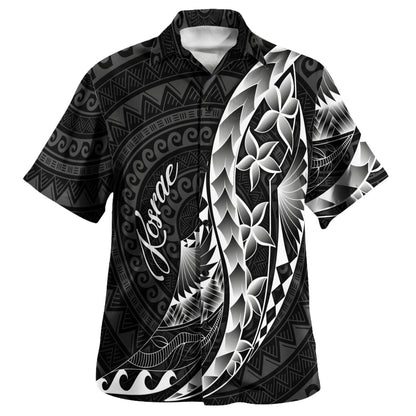 Kosrae Custom Personalised Hawaiian Shirt Polynesian Pattern Style