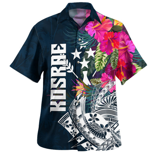 Kosrae Hawaiian Shirt Custom Personalised Polynesian Summer Vibes