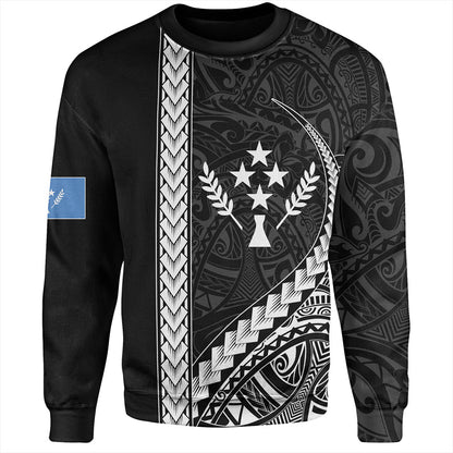 Kosrae Sweatshirt Tribal Micronesian Coat Of Arms