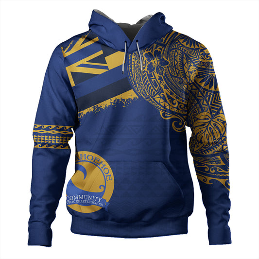 Hawaii Hoodie Laupahoehoe Community Public Charter High School With Crest Style