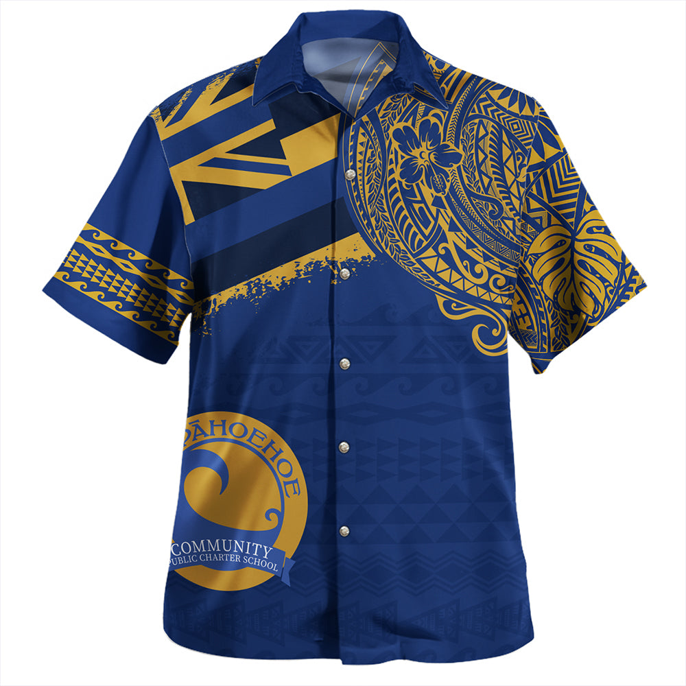 Hawaii Hawaiian Shirt Laupahoehoe Community Public Charter High School With Crest Style