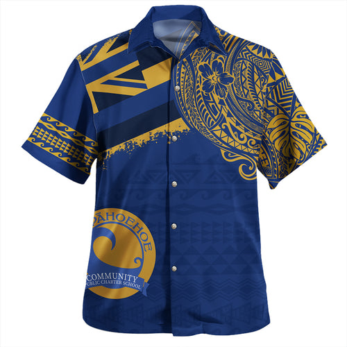 Hawaii Hawaiian Shirt Laupahoehoe Community Public Charter High School With Crest Style
