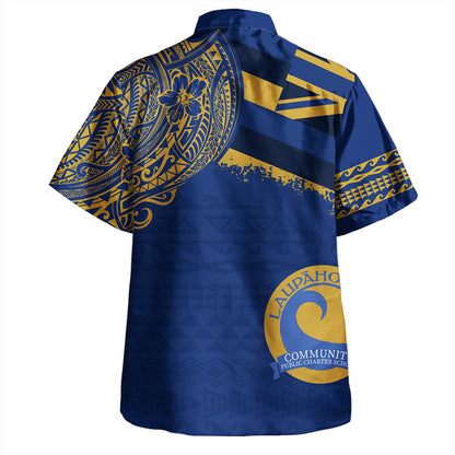 Hawaii Hawaiian Shirt Laupahoehoe Community Public Charter High School With Crest Style