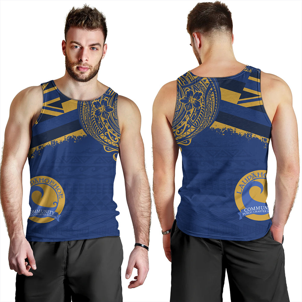 Hawaii Tank Top Laupahoehoe Community Public Charter High School With Crest Style