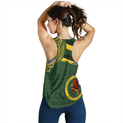 Hawaii Women Tank Leilehua High School With Crest Style