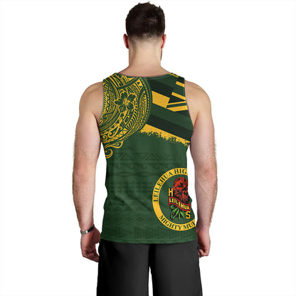 Hawaii Tank Top Leilehua High School With Crest Style