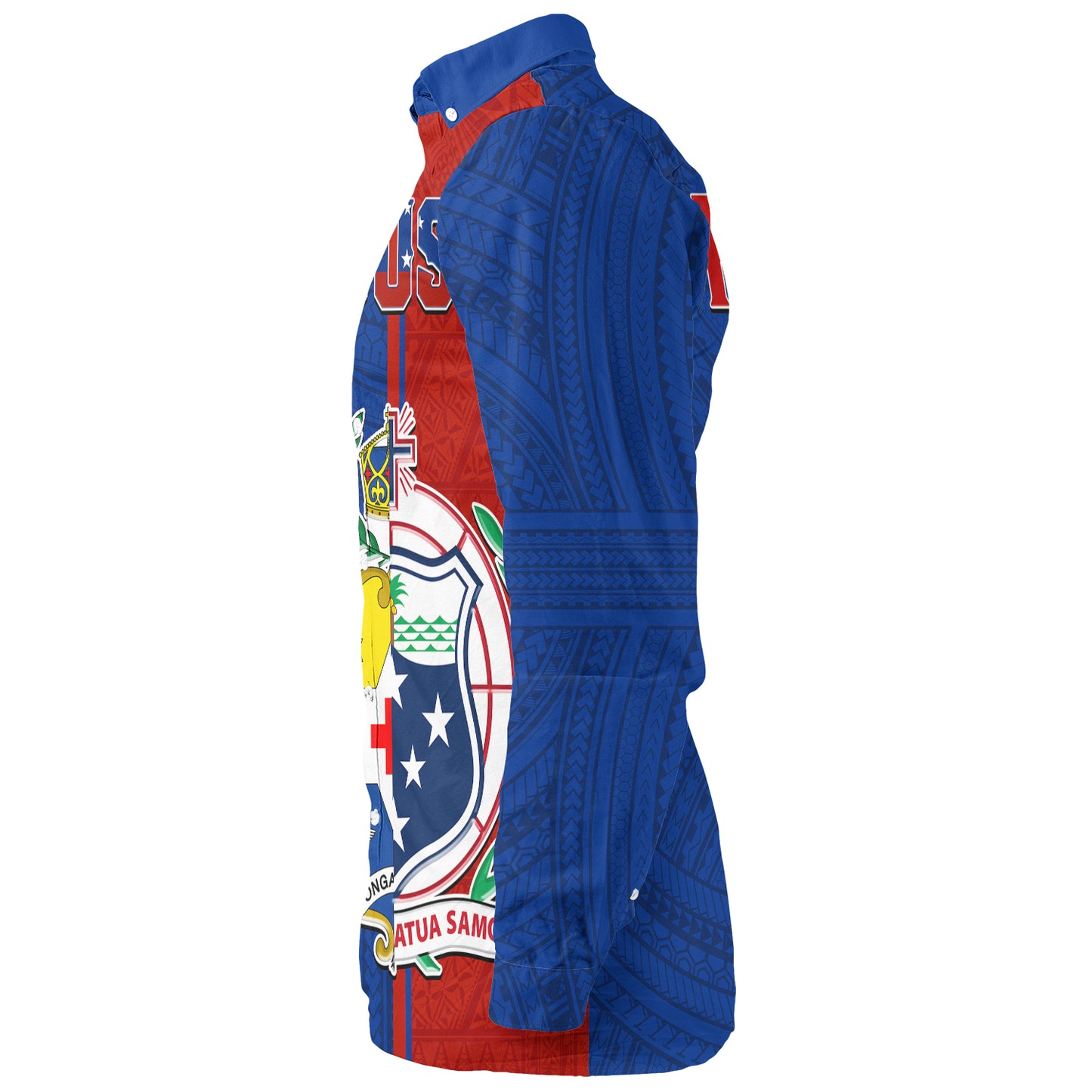Tokouso Long Sleeve Shirt - Custom Tonga And Samoa Together