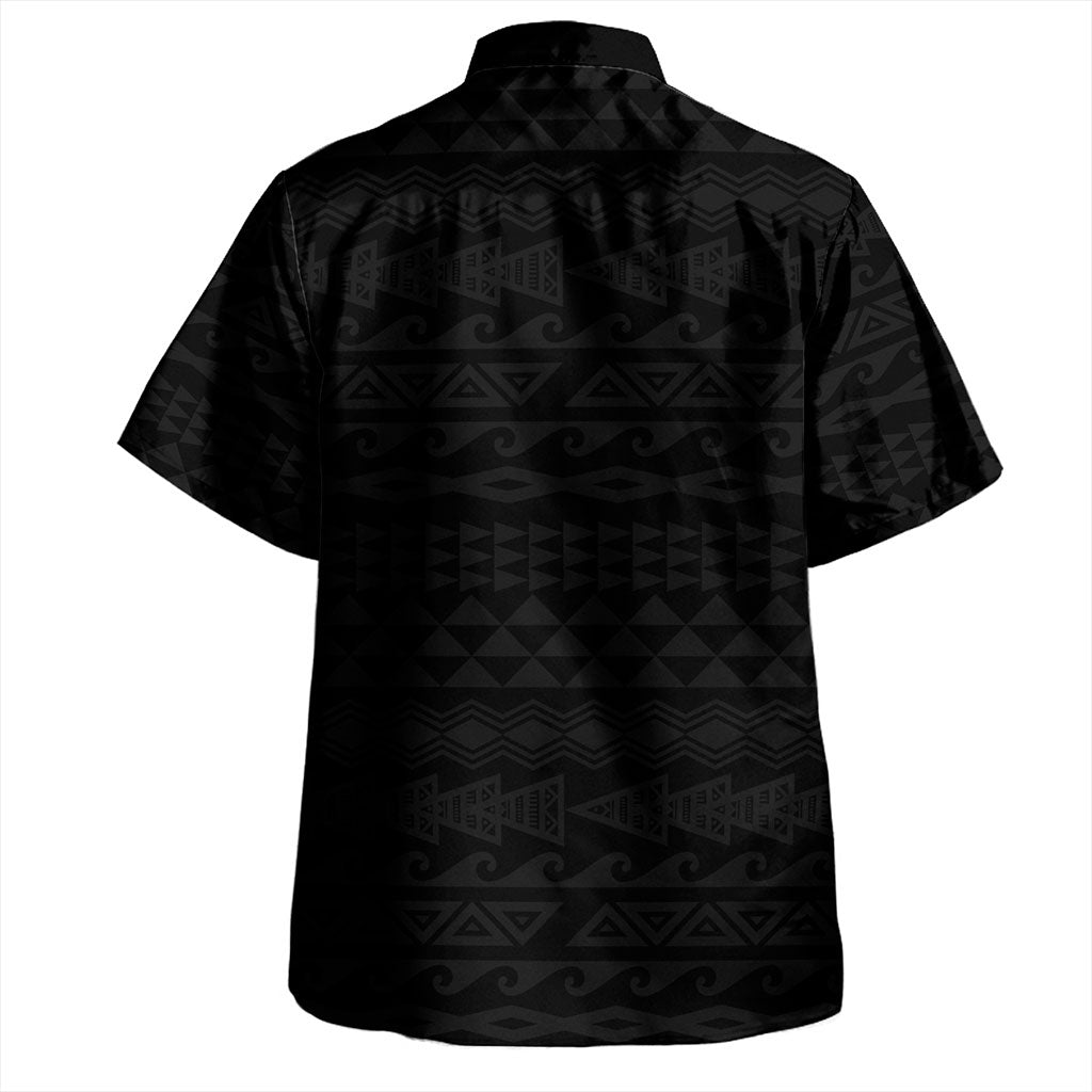 Guam Hawaiian Shirt Micronesian Tribal Crack Style